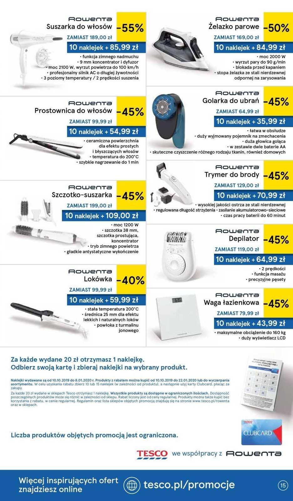 Gazetka promocyjna Tesco str. 15