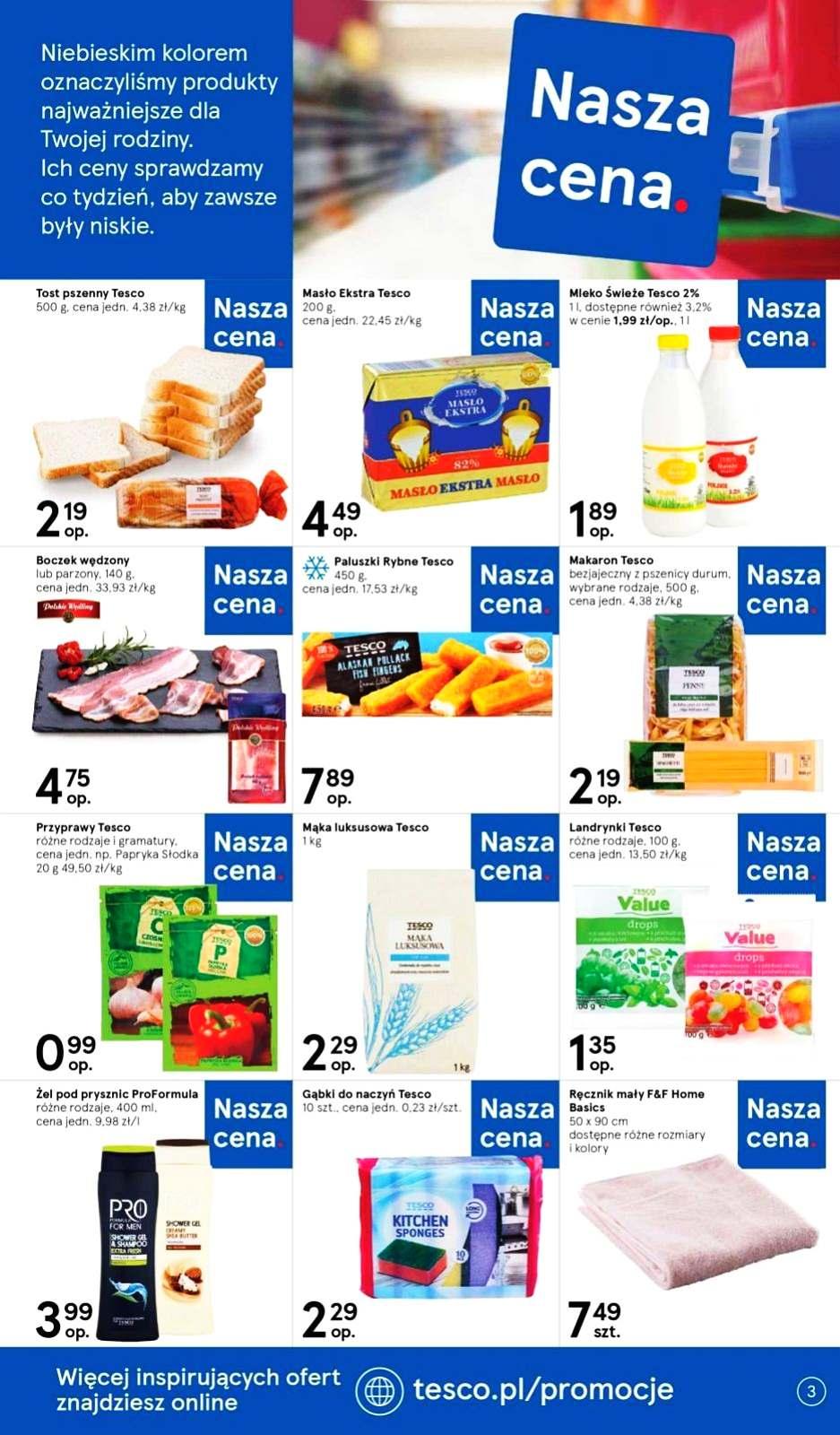 Gazetka promocyjna Tesco str. 3