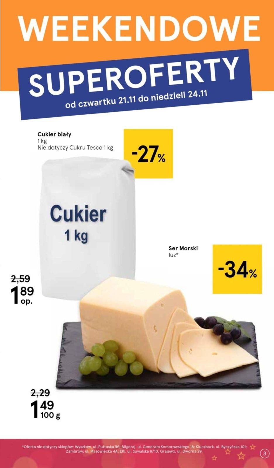 Gazetka promocyjna Tesco str. 3