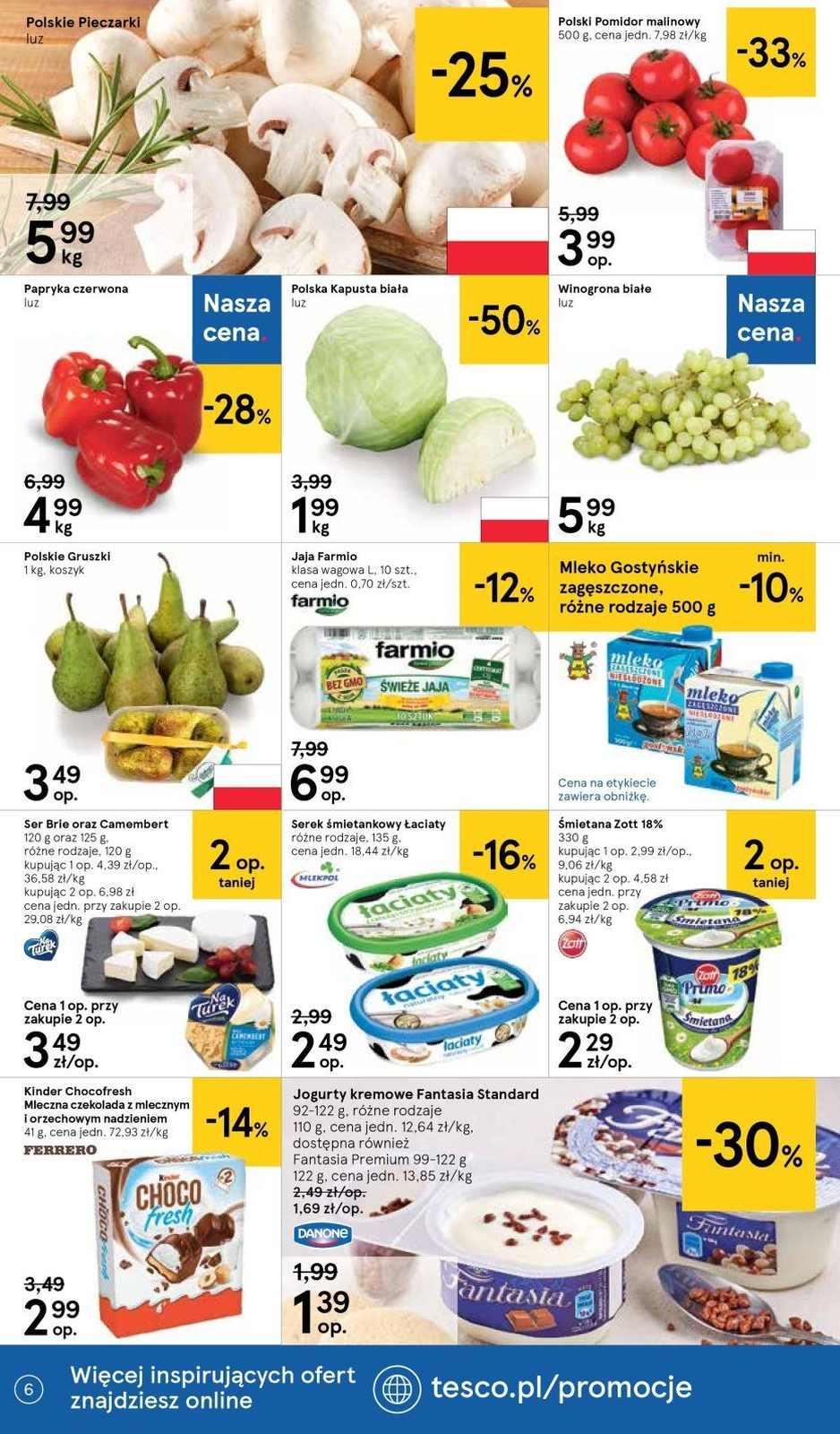Gazetka promocyjna Tesco str. 6
