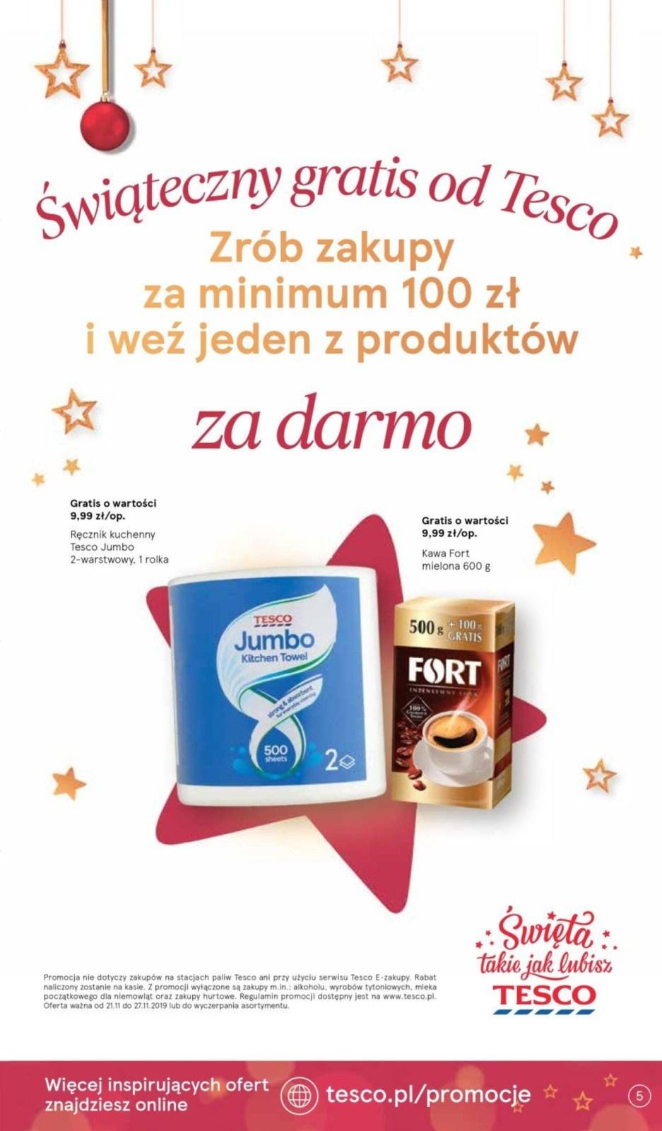 Gazetka promocyjna Tesco str. 5