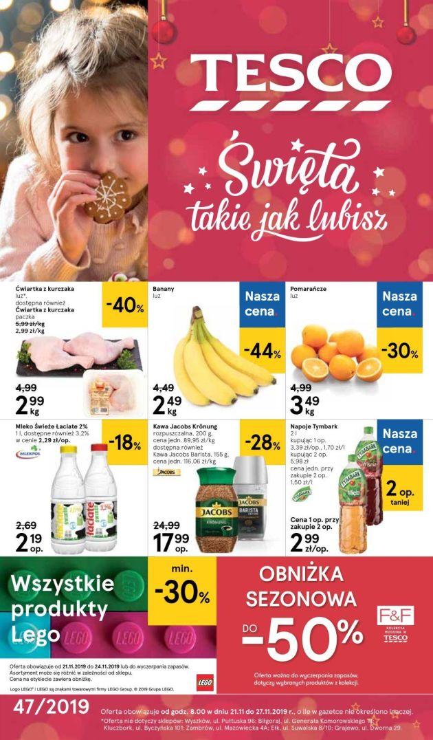 Gazetka promocyjna Tesco str. 1