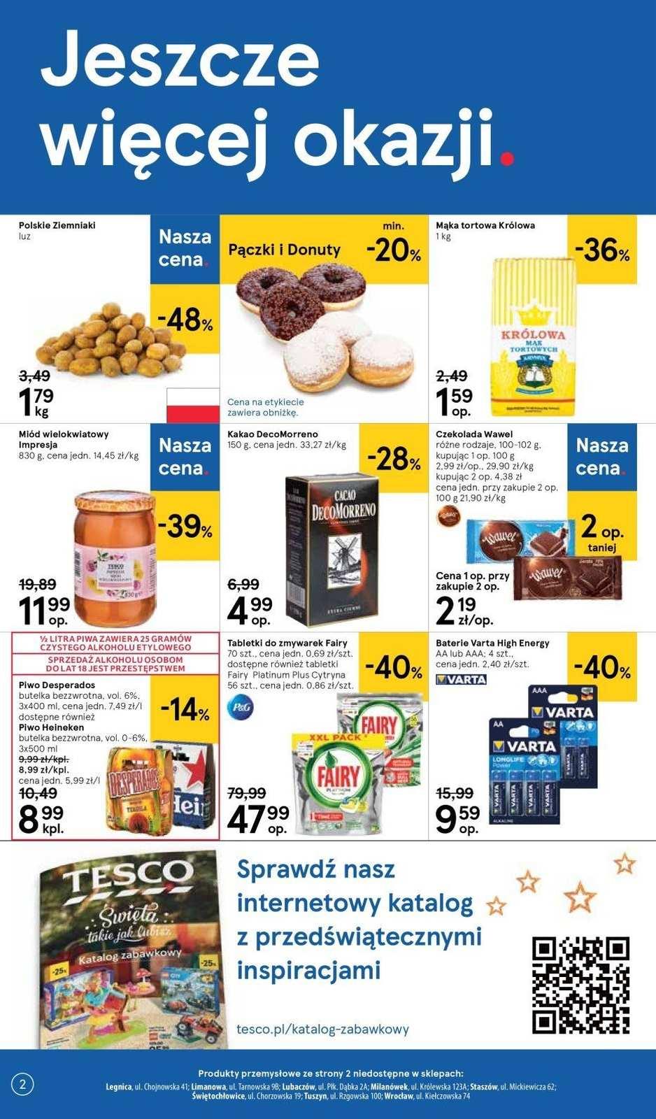Gazetka promocyjna Tesco str. 2
