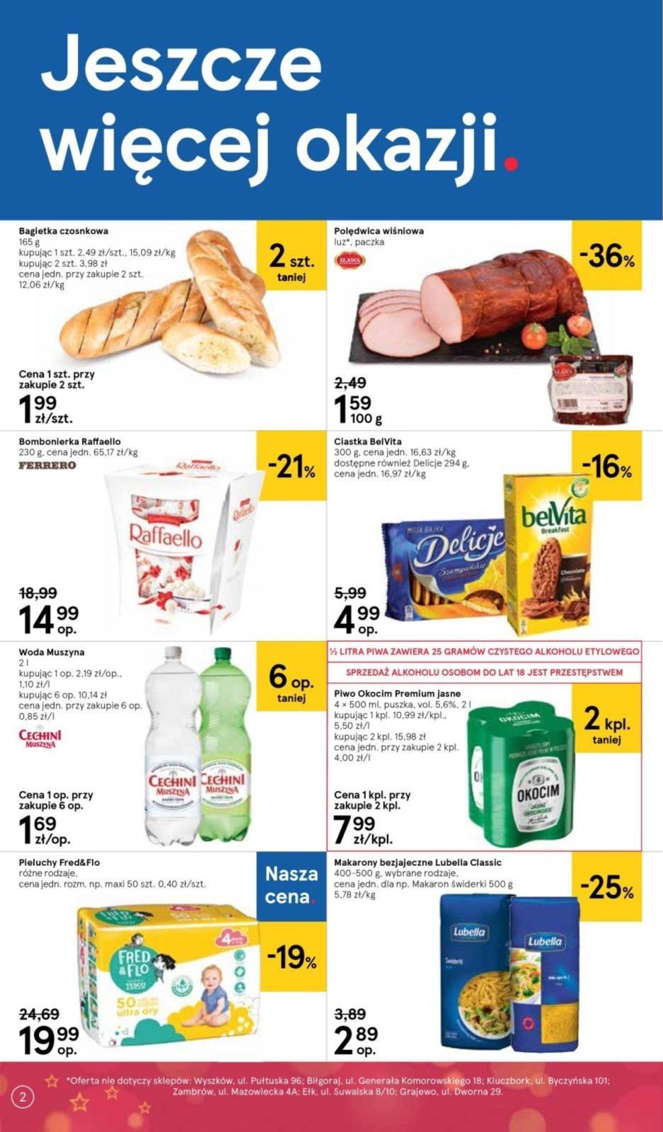 Gazetka promocyjna Tesco str. 2