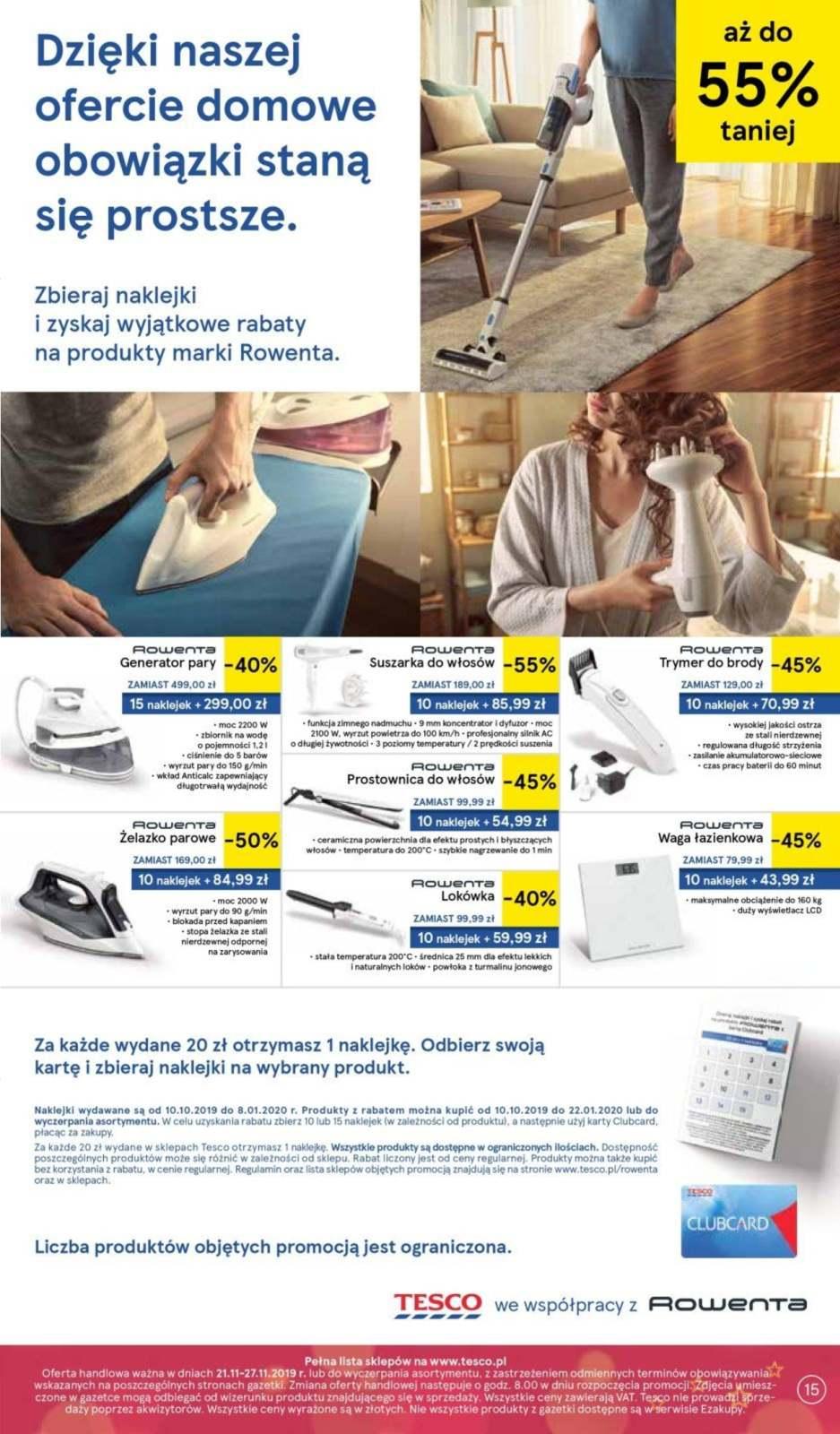 Gazetka promocyjna Tesco str. 15