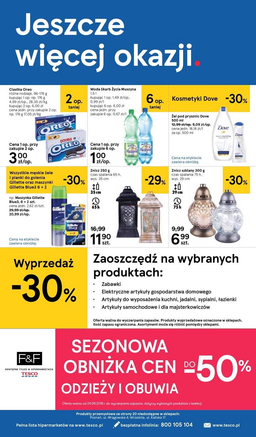 Gazetka promocyjna Tesco str. 20