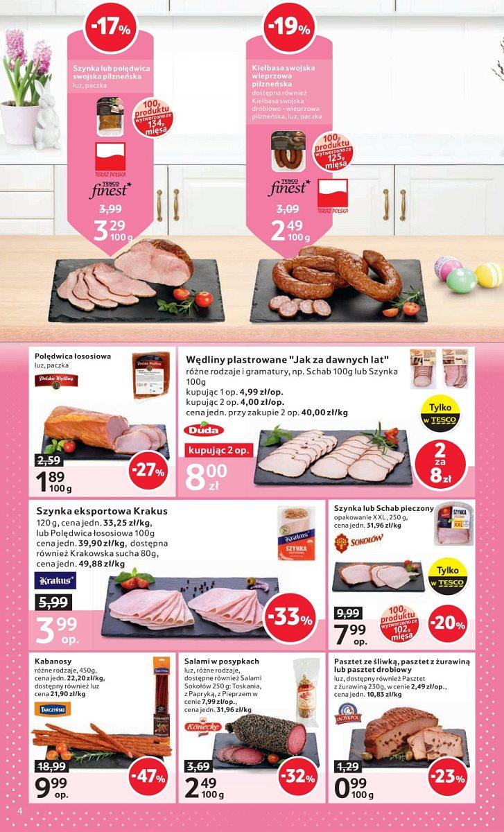 Gazetka promocyjna Tesco str. 4