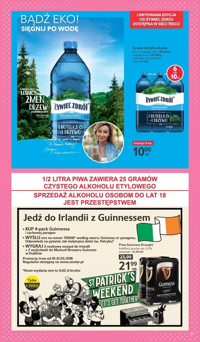 Gazetka promocyjna Tesco str. 21