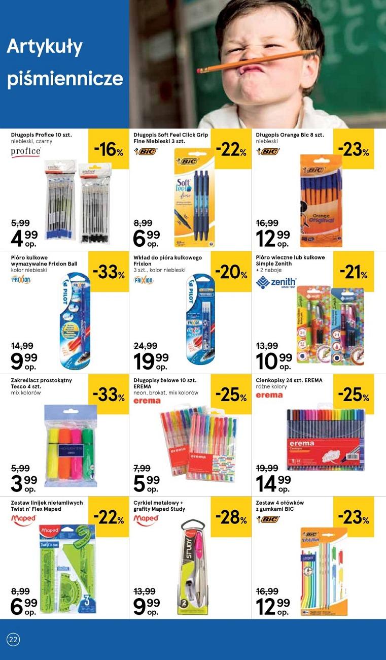 Gazetka promocyjna Tesco str. 22