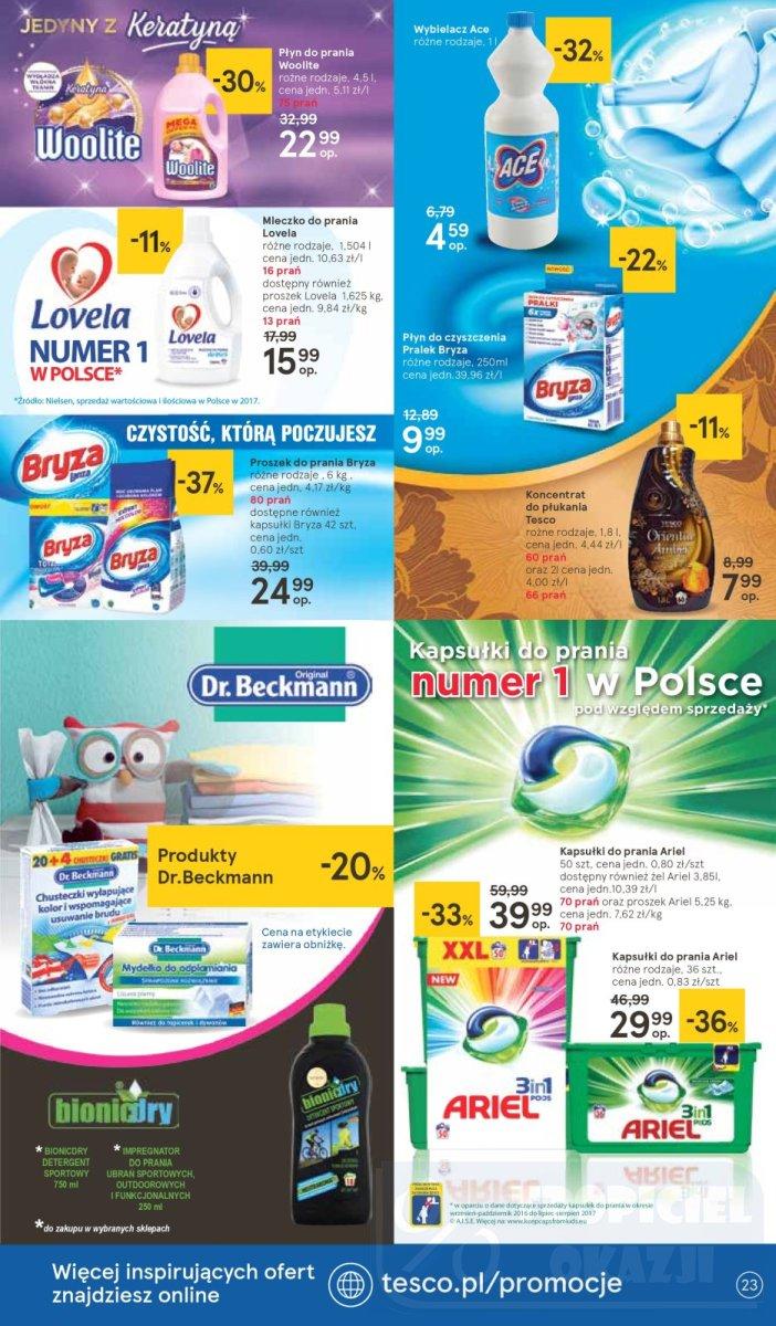 Gazetka promocyjna Tesco str. 23
