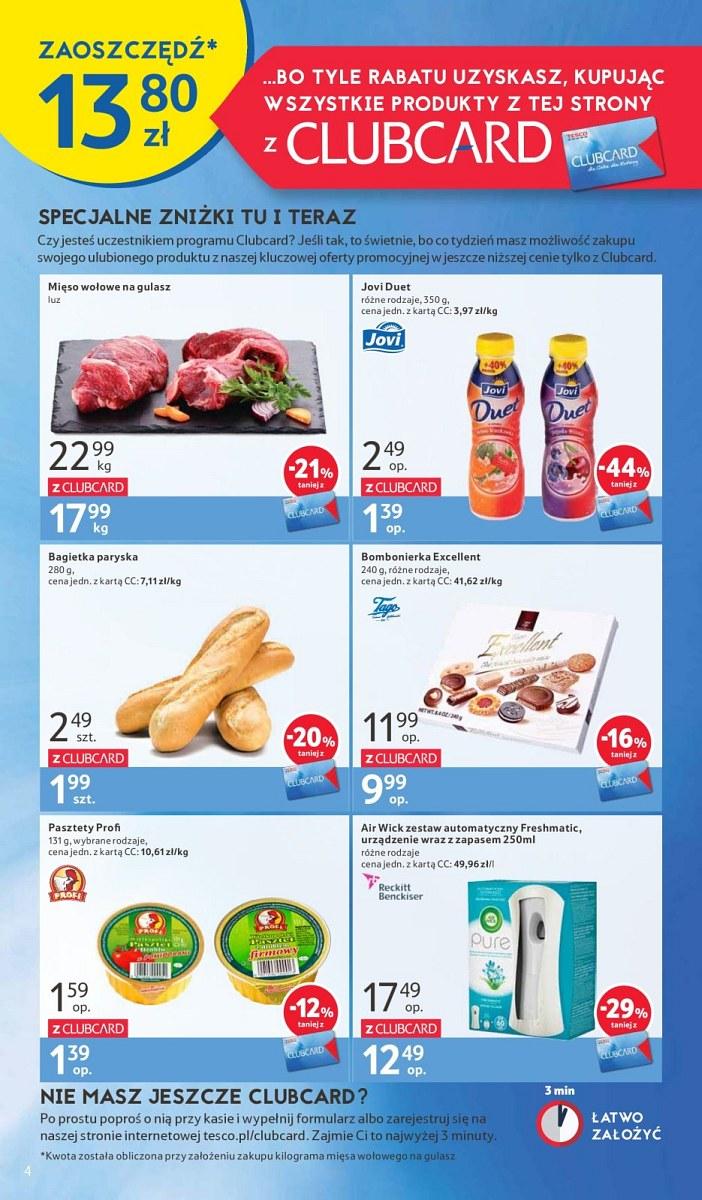 Gazetka promocyjna Tesco str. 4