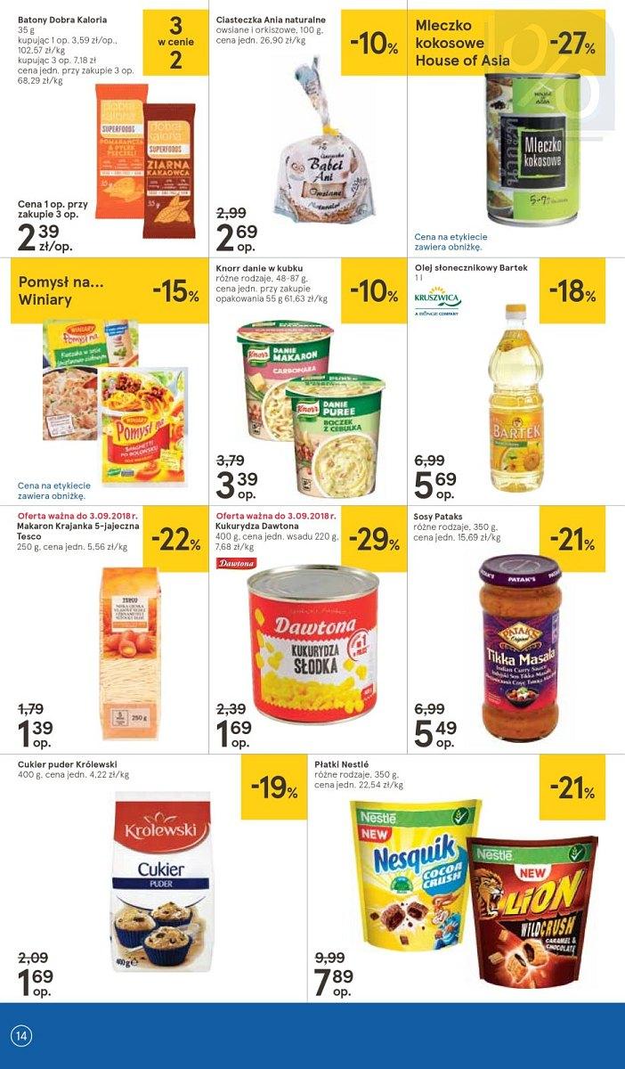Gazetka promocyjna Tesco str. 14