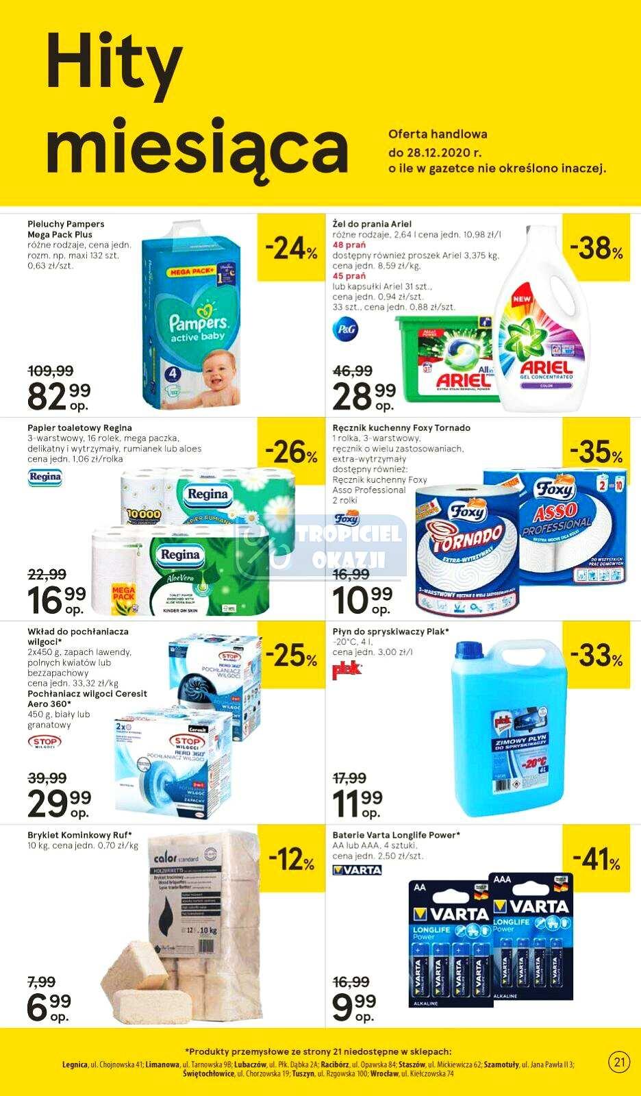 Gazetka promocyjna Tesco str. 21