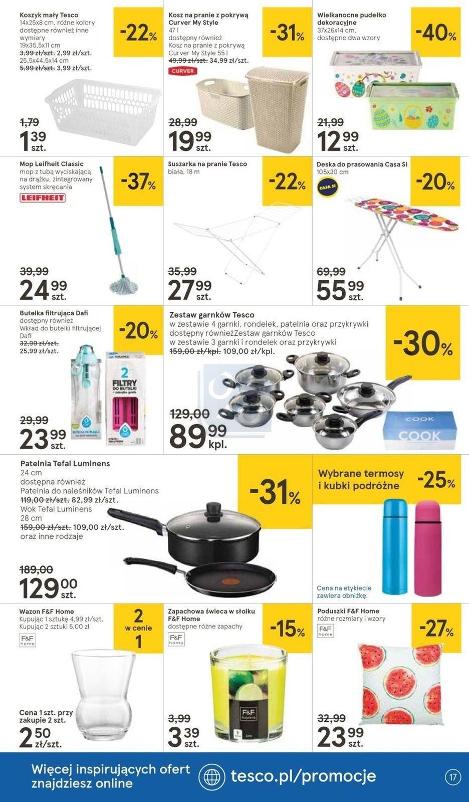 Gazetka promocyjna Tesco str. 17
