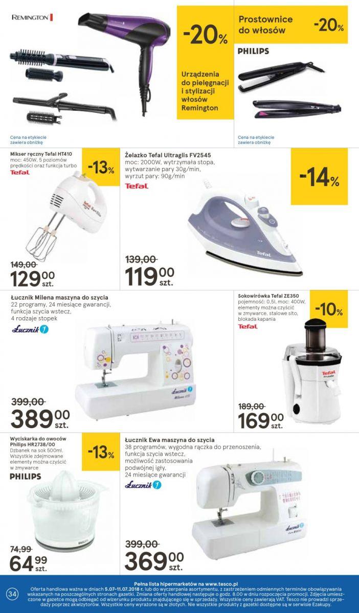 Gazetka promocyjna Tesco str. 34