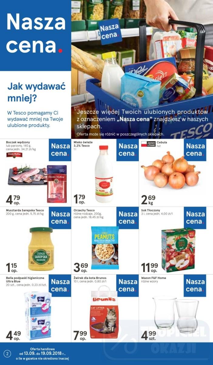 Gazetka promocyjna Tesco str. 2