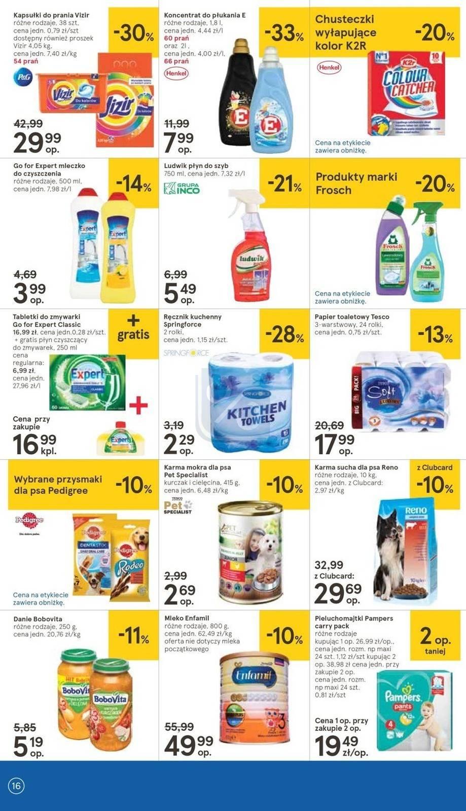 Gazetka promocyjna Tesco str. 16
