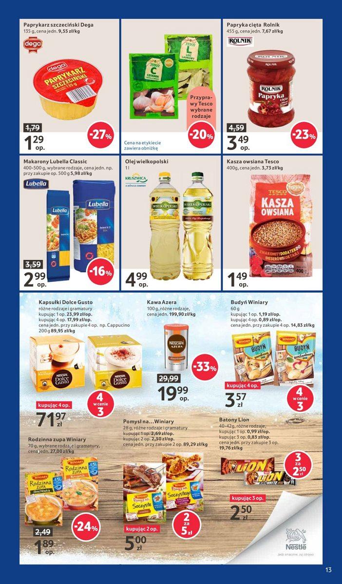 Gazetka promocyjna Tesco str. 13