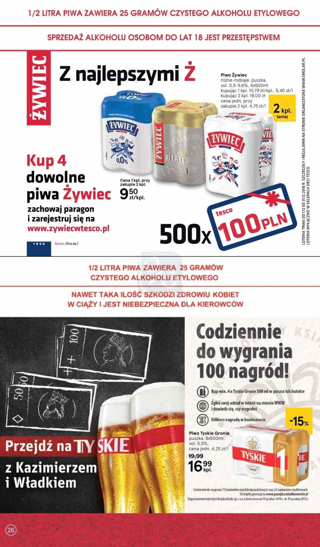 Gazetka promocyjna Tesco str. 26