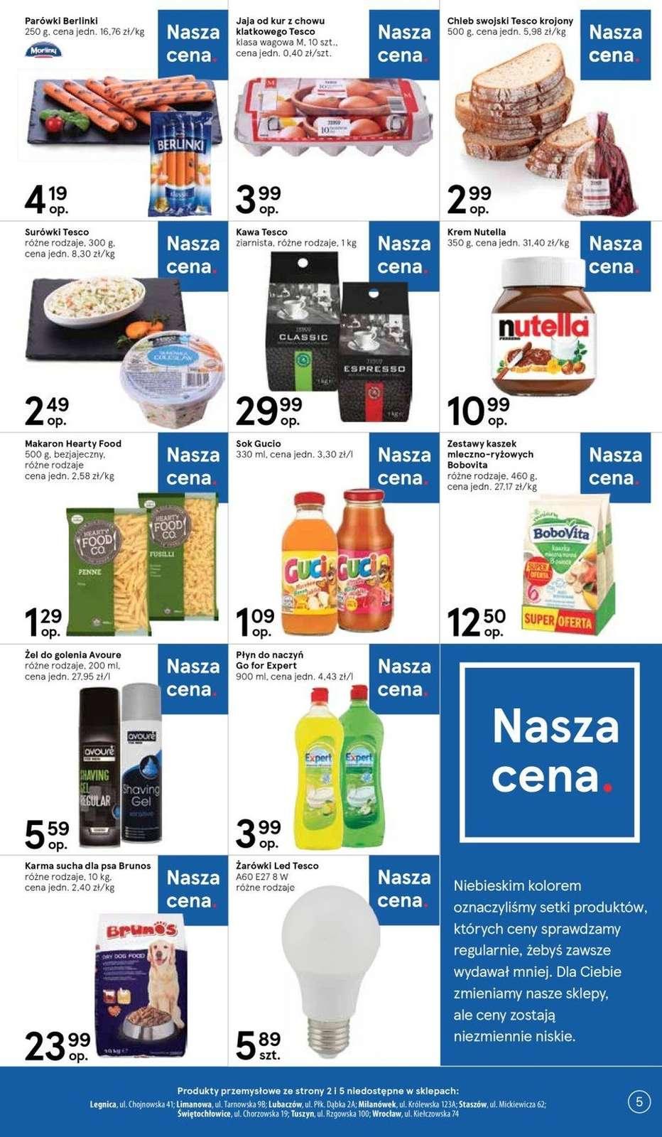 Gazetka promocyjna Tesco str. 5