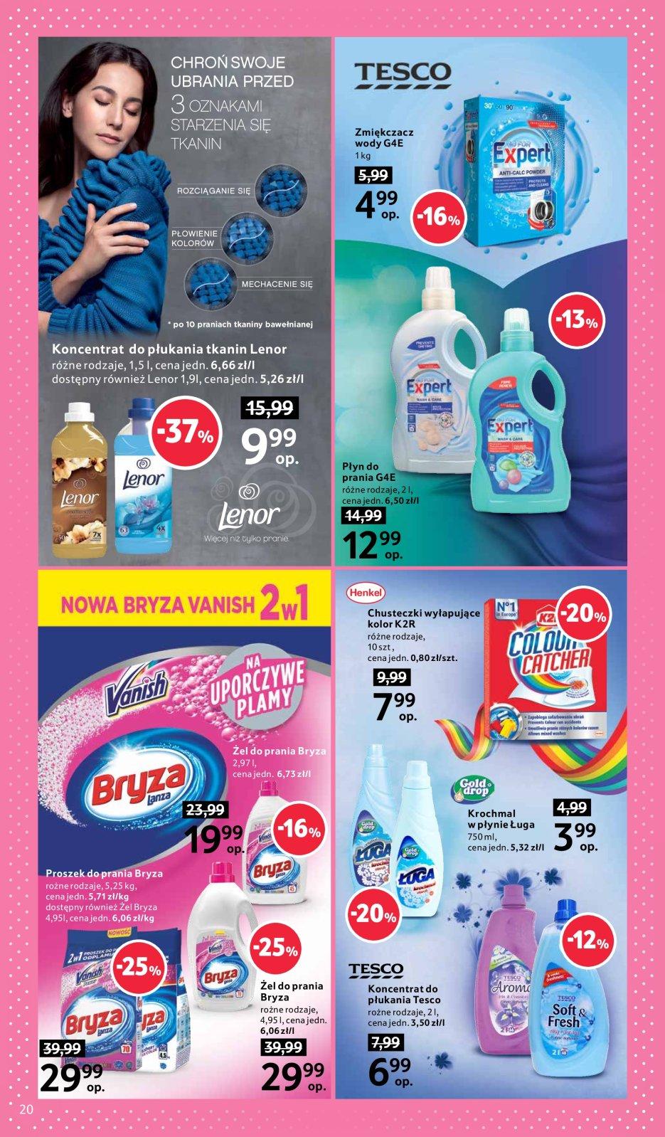 Gazetka promocyjna Tesco str. 20