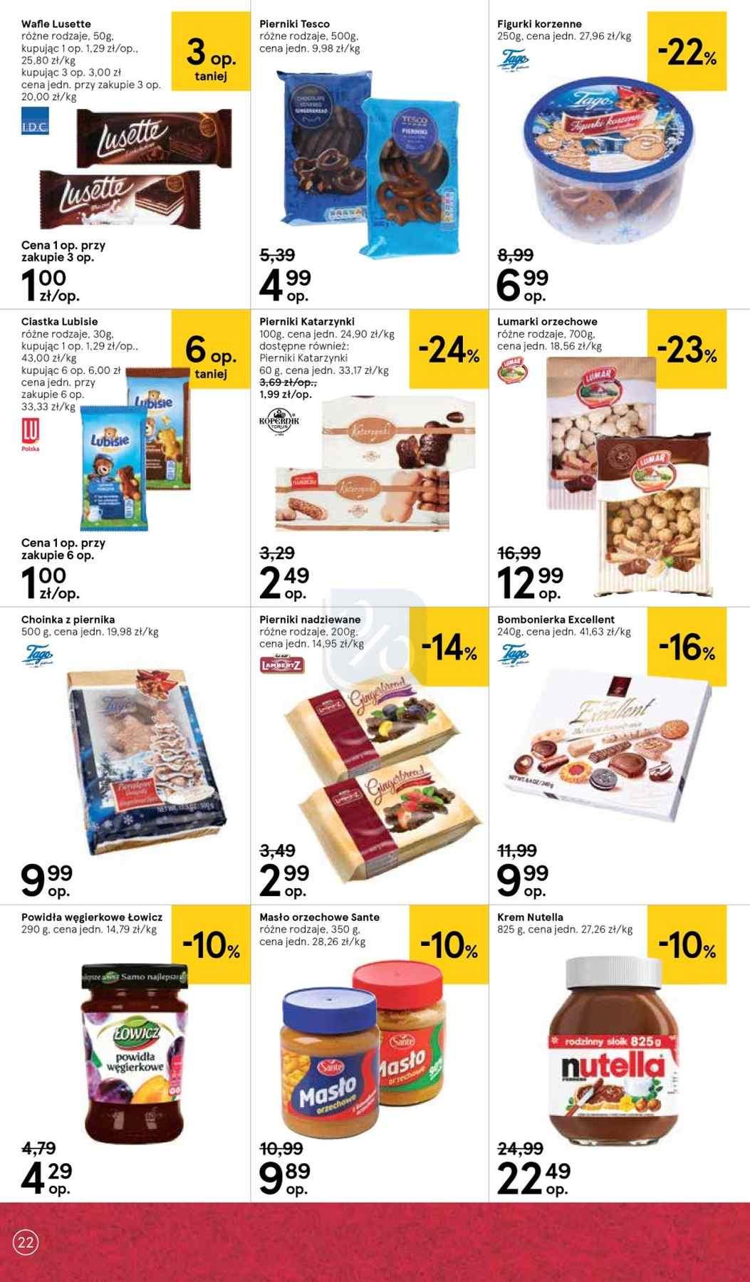 Gazetka promocyjna Tesco str. 22