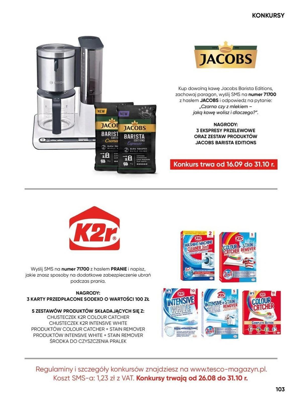 Gazetka promocyjna Tesco str. 103