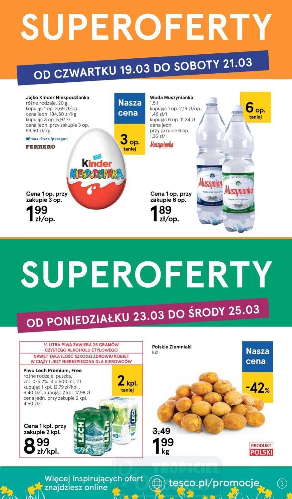 Gazetka promocyjna Tesco str. 3