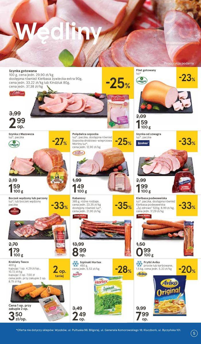 Gazetka promocyjna Tesco str. 5