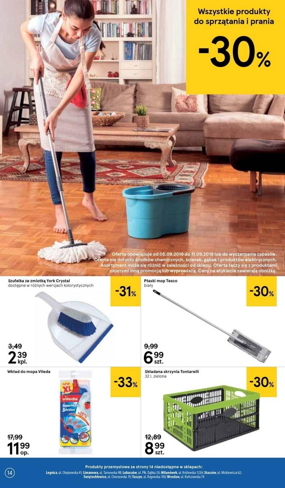 Gazetka promocyjna Tesco str. 14