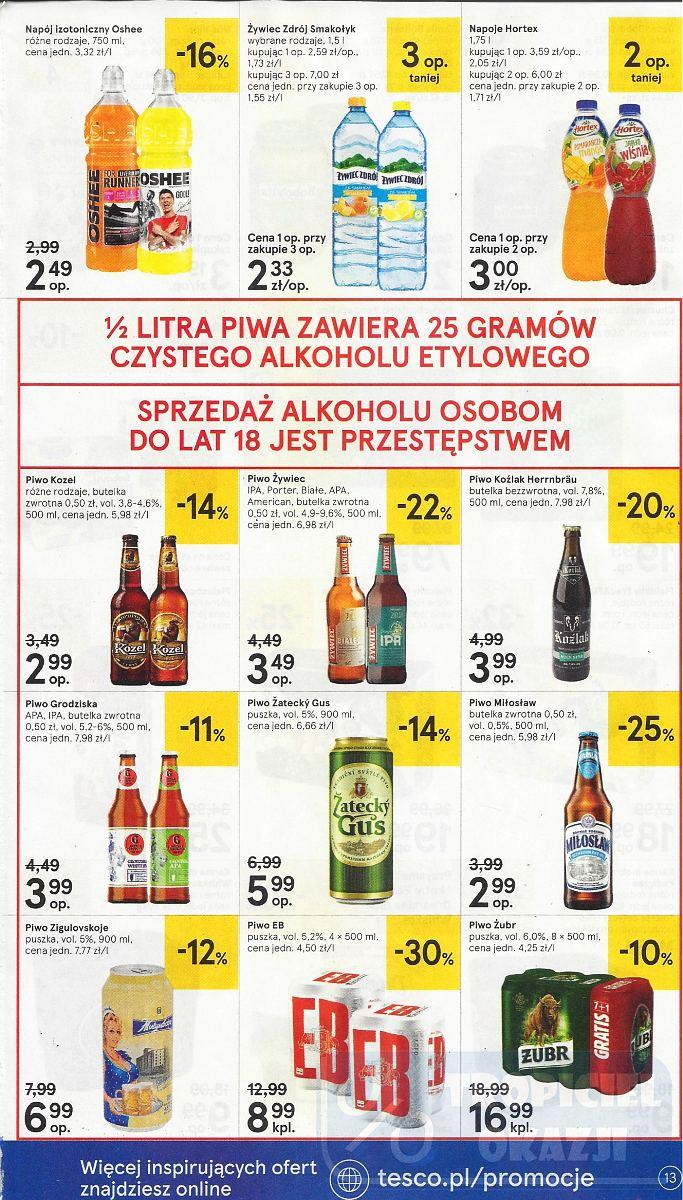 Gazetka promocyjna Tesco str. 13