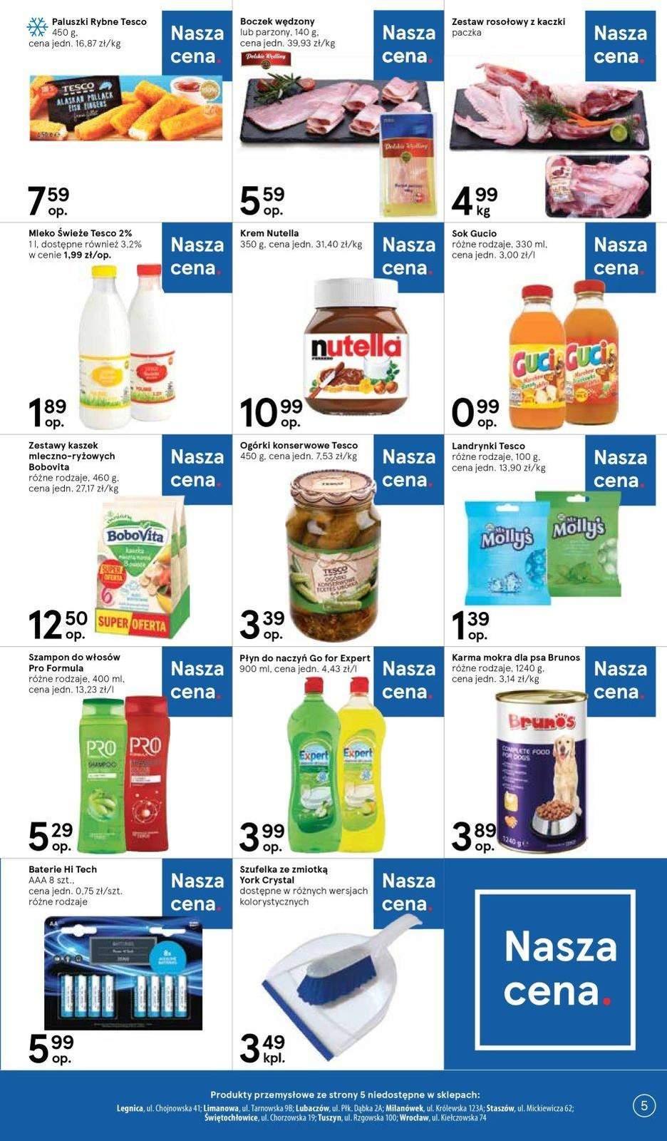 Gazetka promocyjna Tesco str. 5
