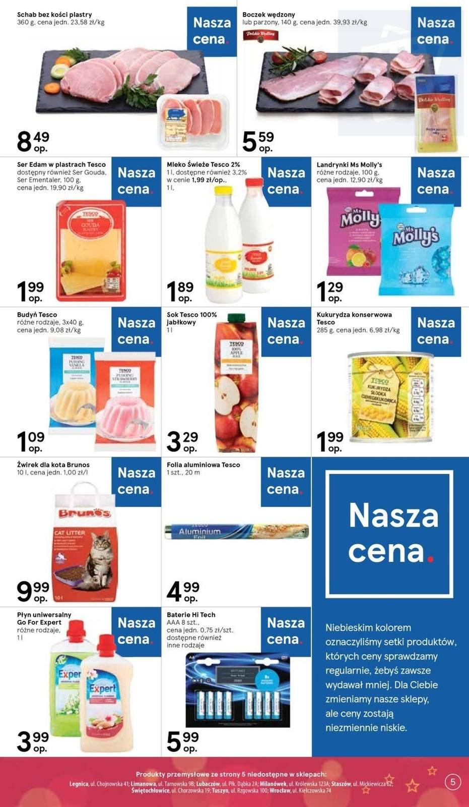 Gazetka promocyjna Tesco str. 5