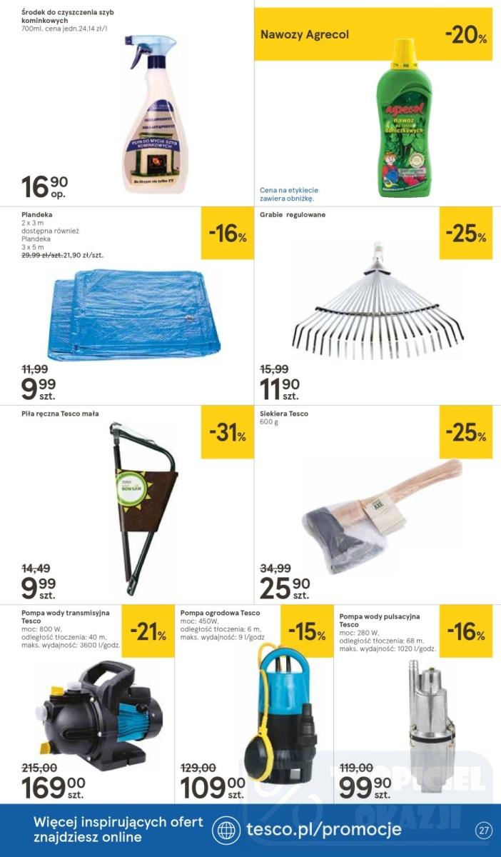 Gazetka promocyjna Tesco str. 27