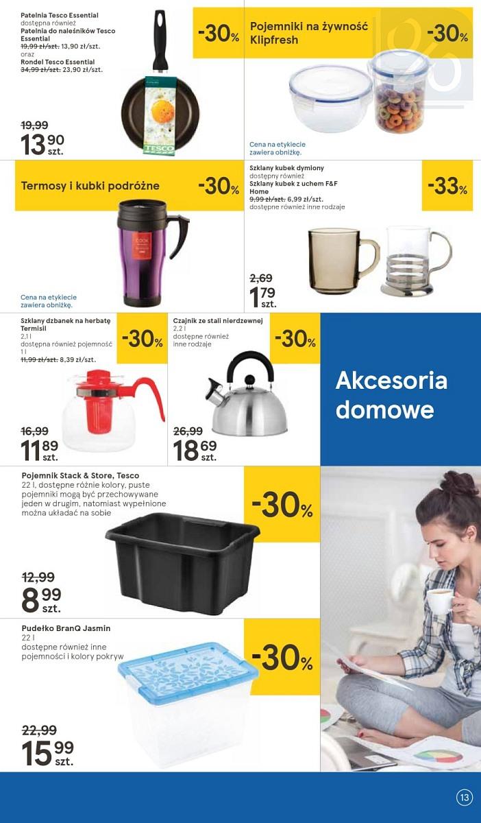 Gazetka promocyjna Tesco str. 13