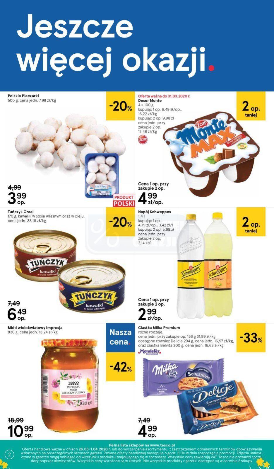 Gazetka promocyjna Tesco str. 2