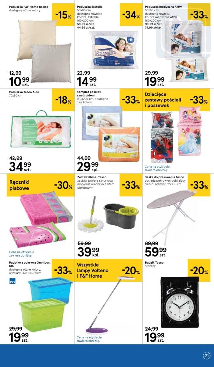 Gazetka promocyjna Tesco str. 21