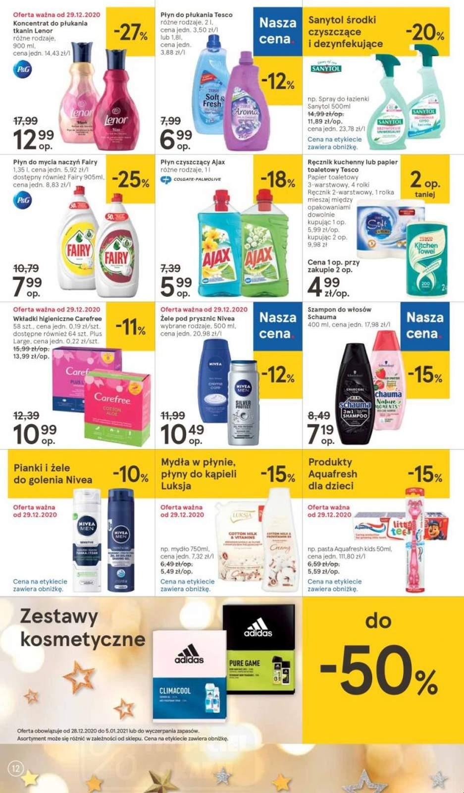 Gazetka promocyjna Tesco str. 12
