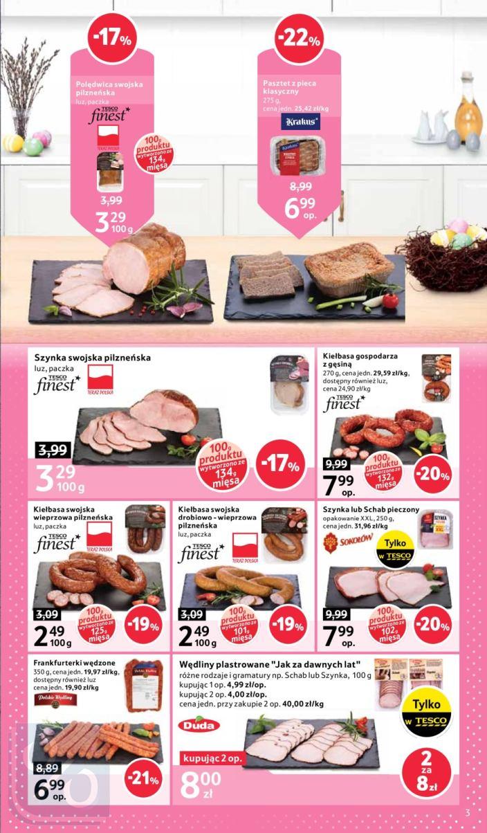 Gazetka promocyjna Tesco str. 3