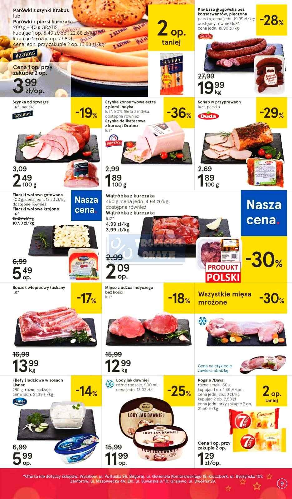 Gazetka promocyjna Tesco str. 9