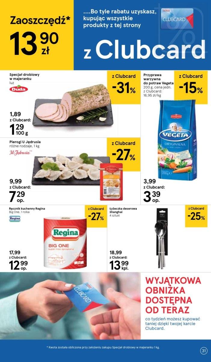 Gazetka promocyjna Tesco str. 31