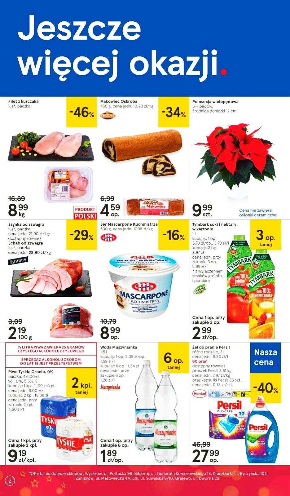Gazetka promocyjna Tesco str. 2