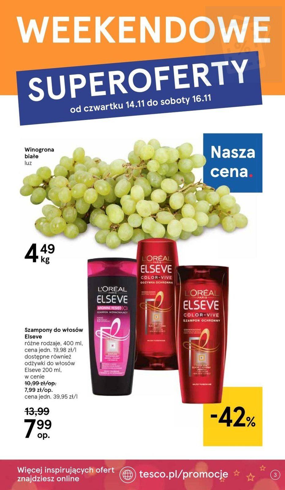 Gazetka promocyjna Tesco str. 3