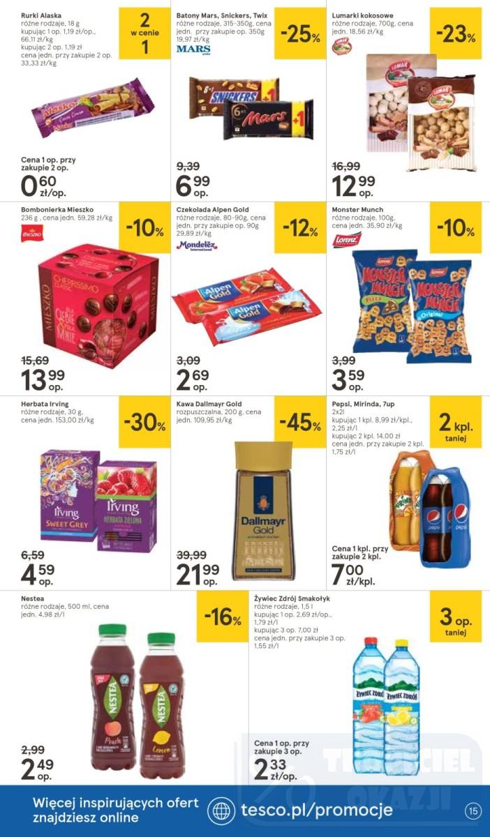 Gazetka promocyjna Tesco str. 15