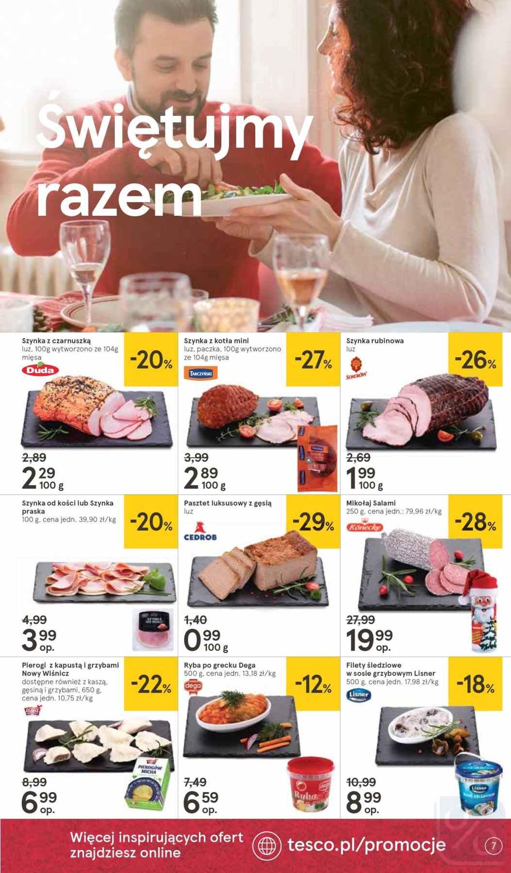 Gazetka promocyjna Tesco str. 7