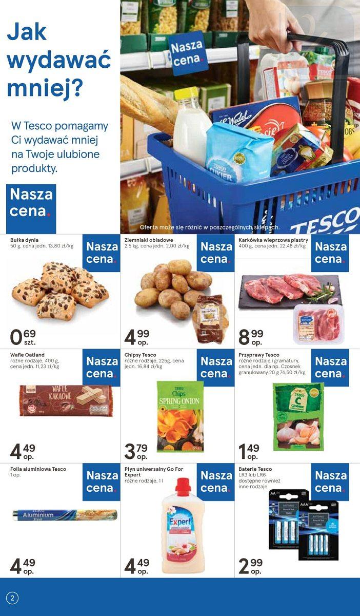 Gazetka promocyjna Tesco str. 2