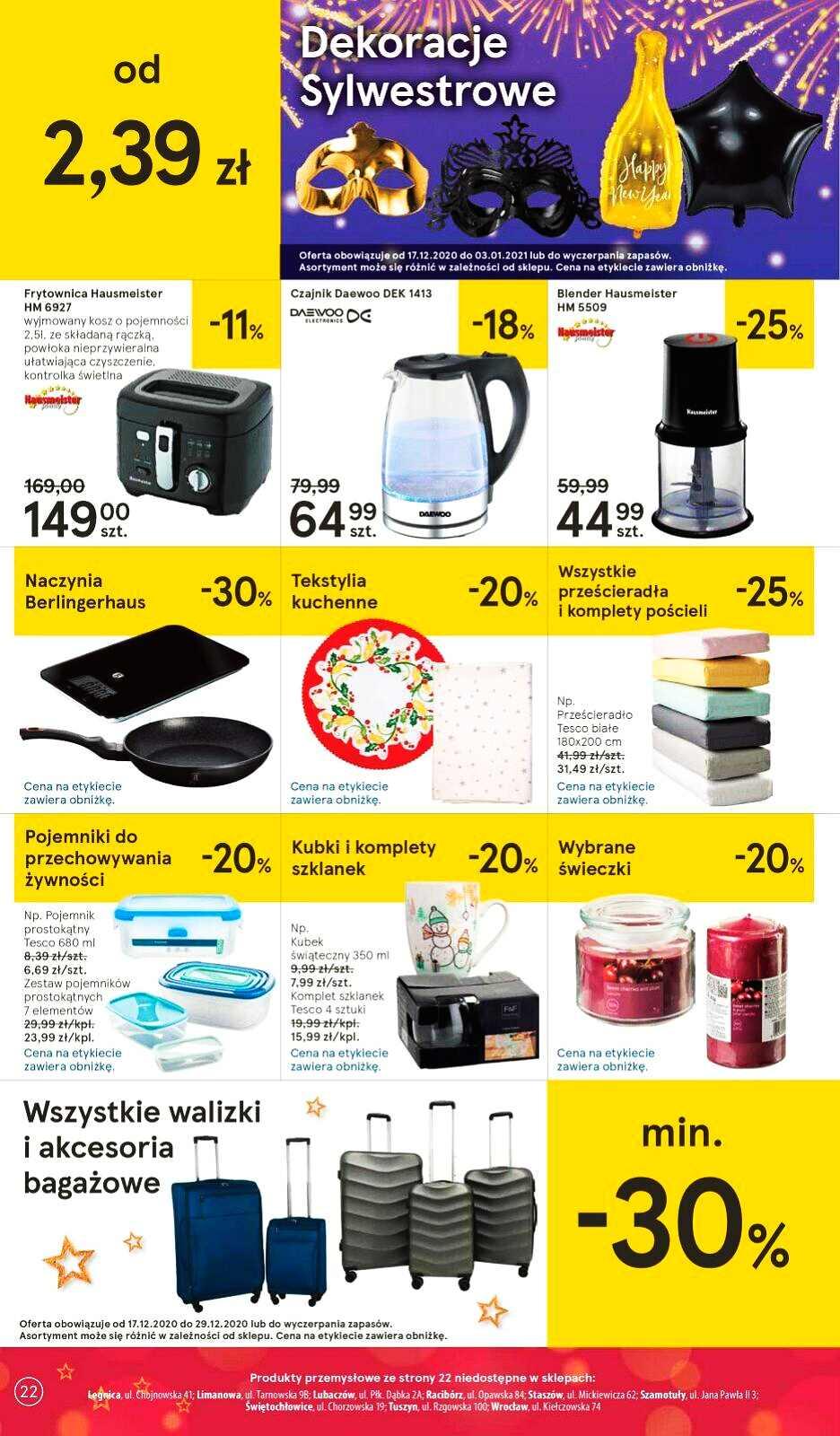Gazetka promocyjna Tesco str. 22