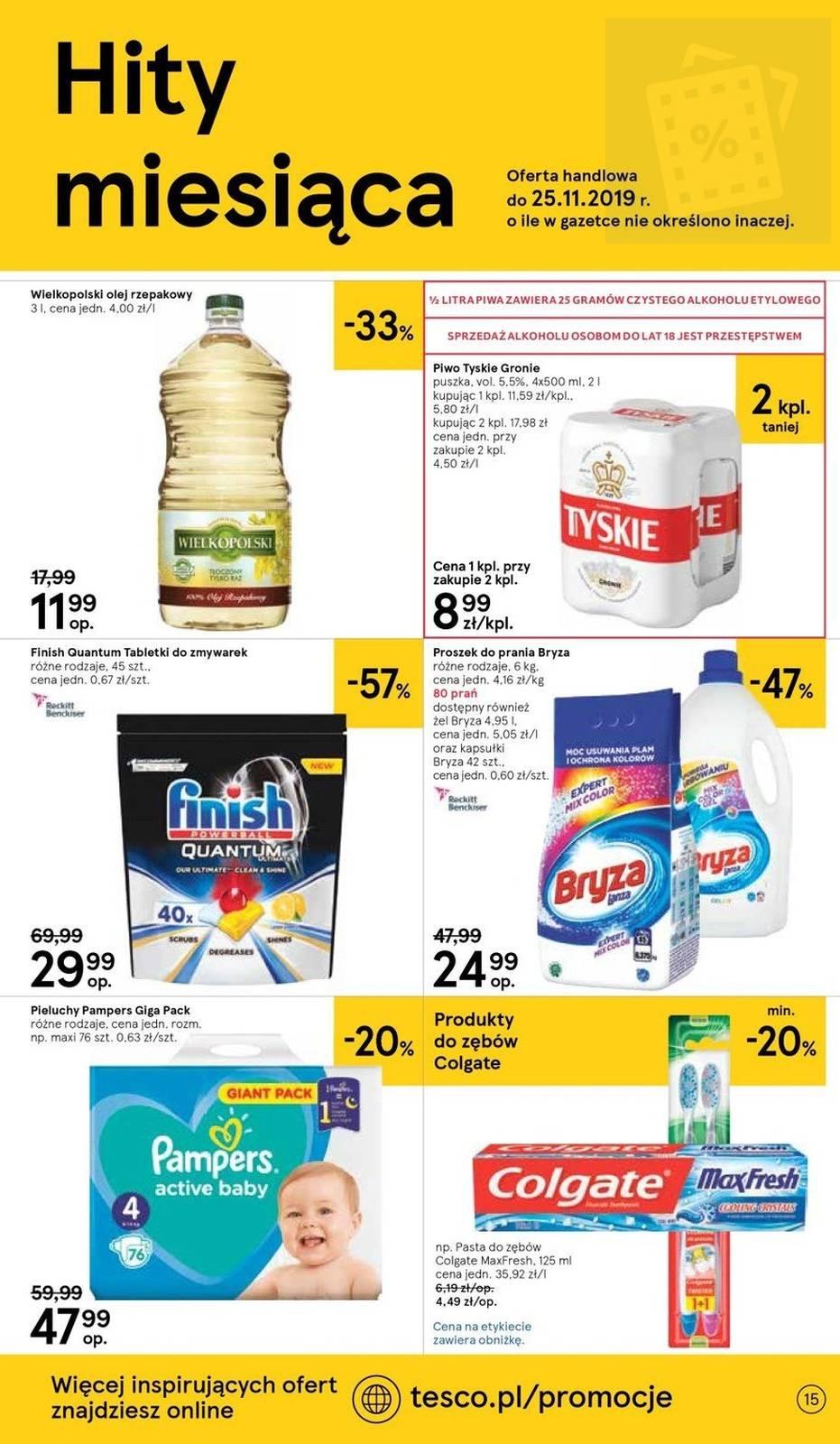 Gazetka promocyjna Tesco str. 15