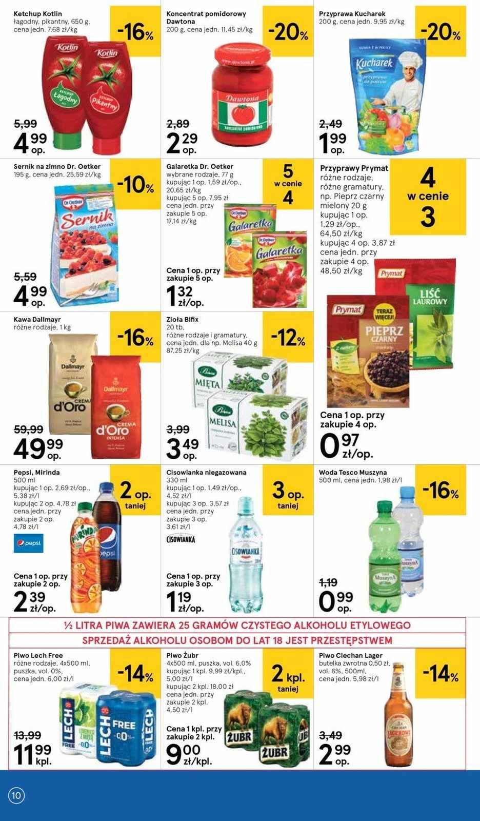 Gazetka promocyjna Tesco str. 10