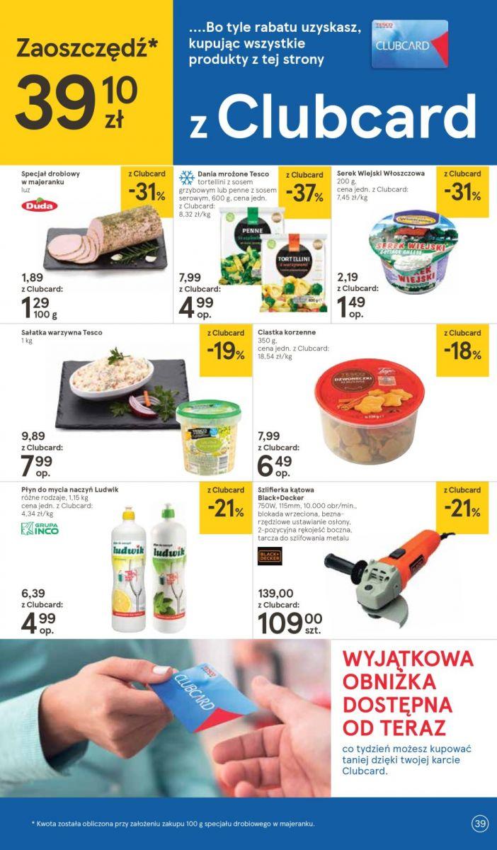 Gazetka promocyjna Tesco str. 39